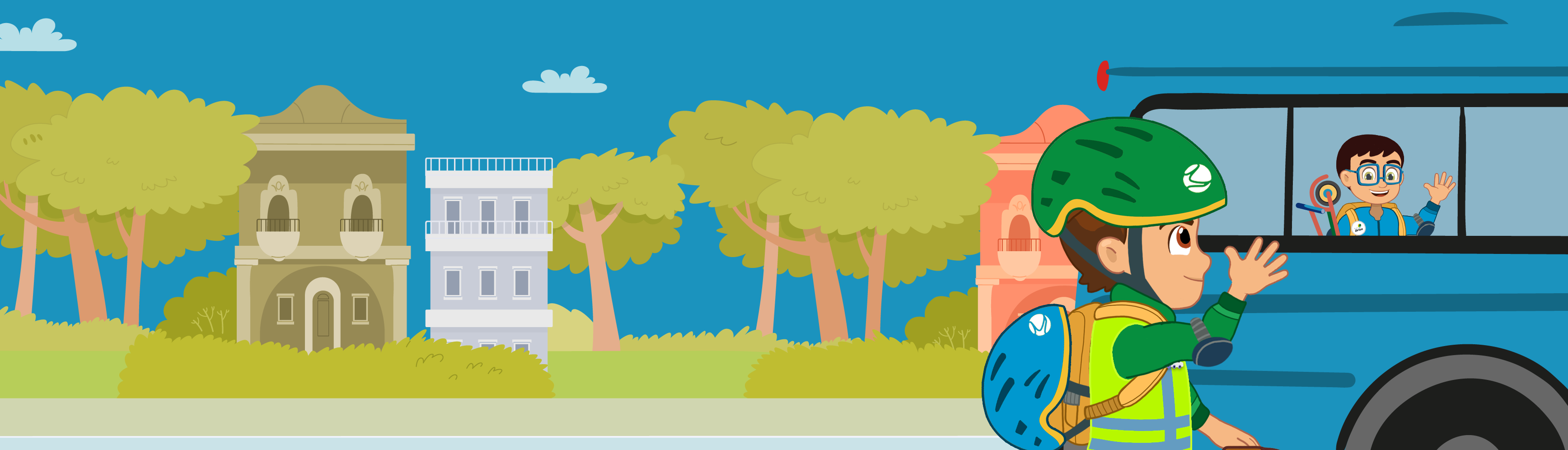 BRISA Banners Website Personagens Topo