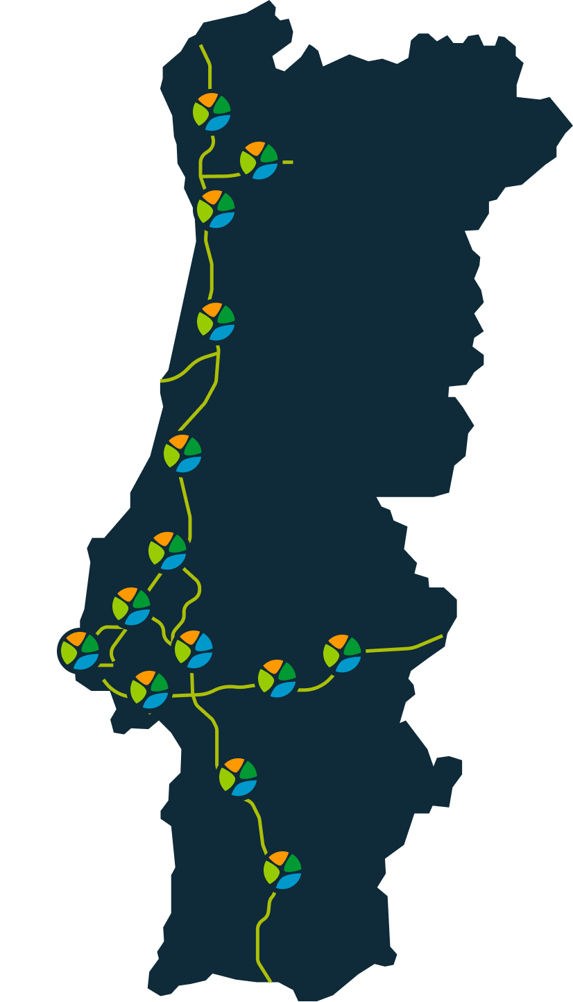 mapa centros operacionais brisa 2X